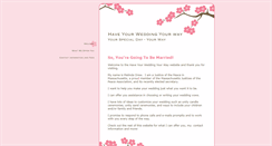 Desktop Screenshot of haveyourweddingyourway.com